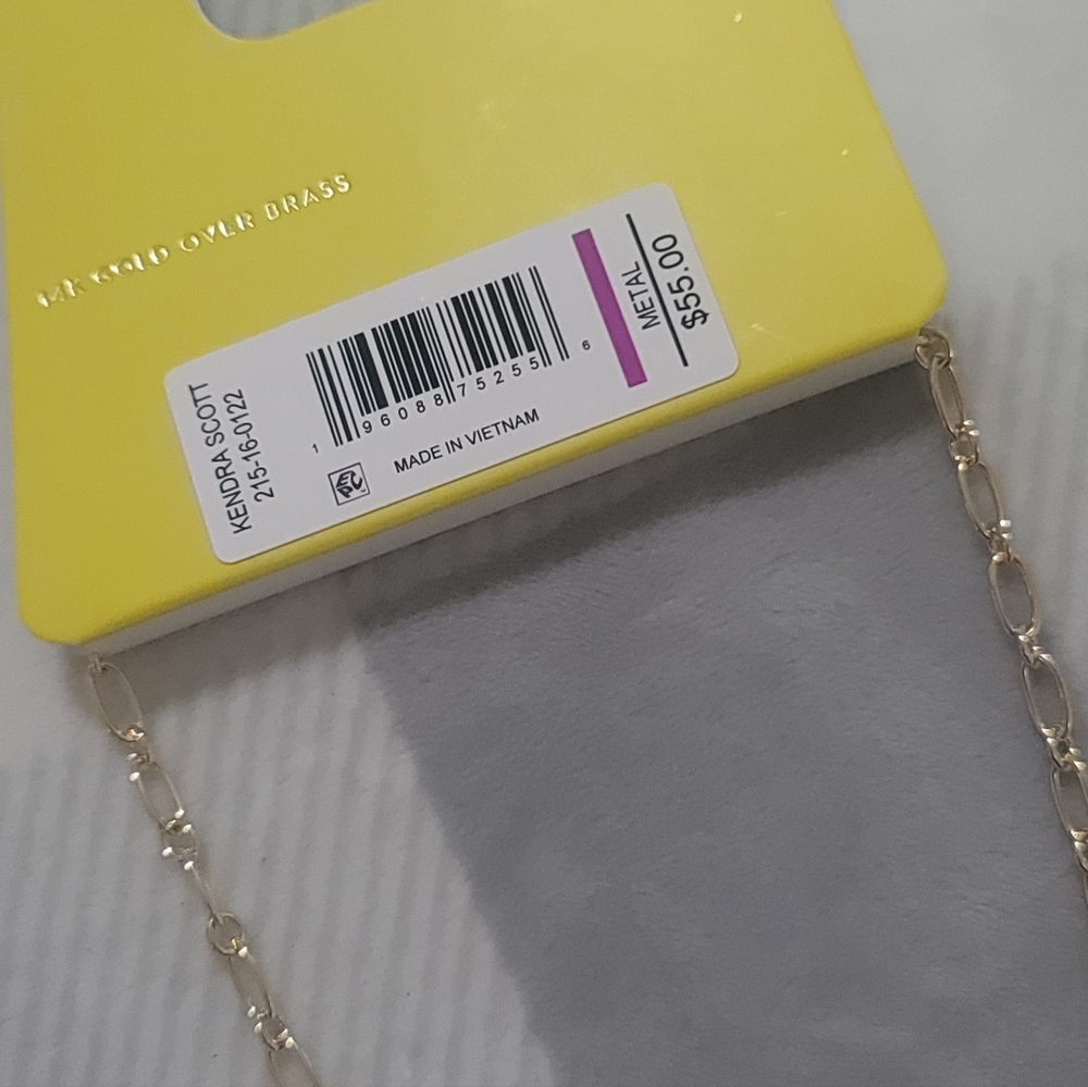 NWT Kendra Scott Delicate Gold Necklace - Picture 3 of 3